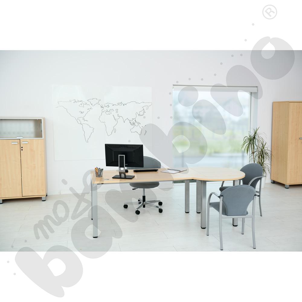 Biurko Kvadra 160 - klon 375