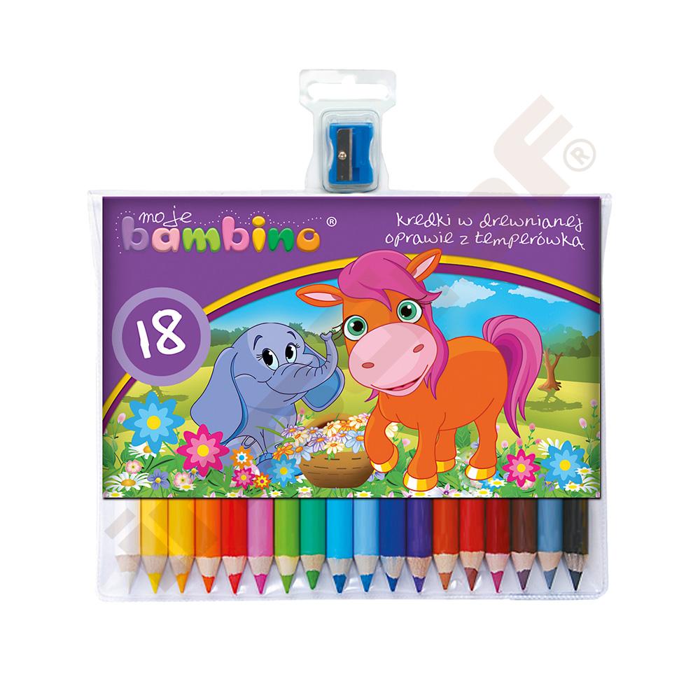 Farbičky Bambino 18