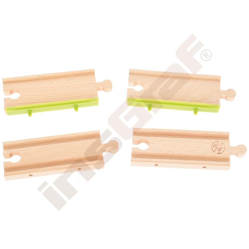 
Holzschienen Set 17, Doppelbahn
