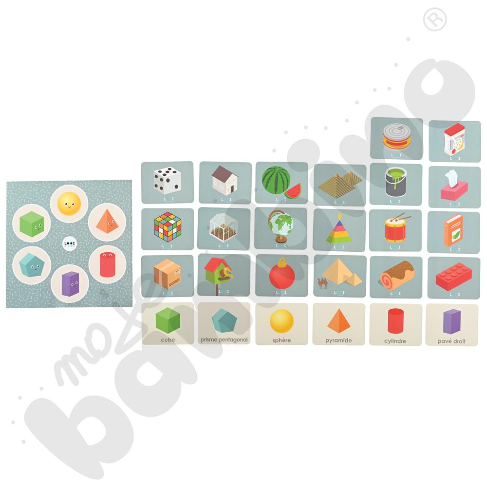 LOGI miniBot - bryły - w języku francuskim