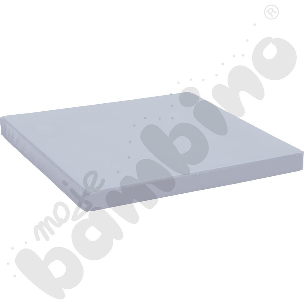 Materac antypoślizgowy wym. 90 x 90 x 8 cm szary - MED