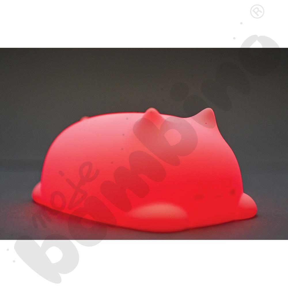 Miękka lampka Kotek