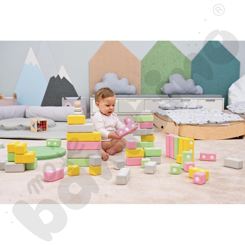 Klocki magnetyczne Tuki mini, 48 elem.