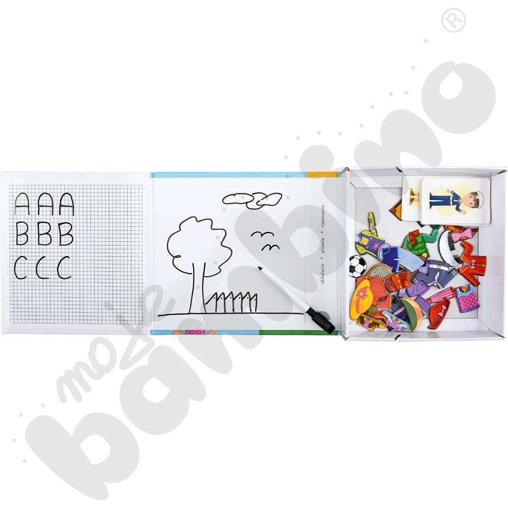 Puzzle magnetyczne - ubranka