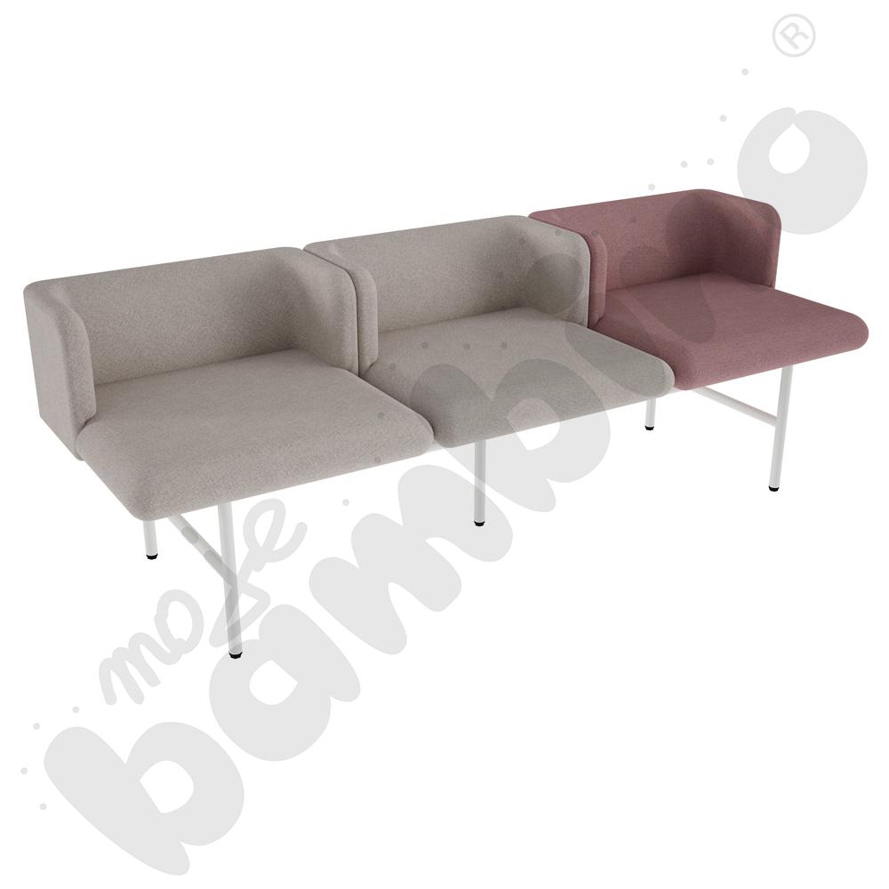 Agora - moduł 3, beżowo-różowy