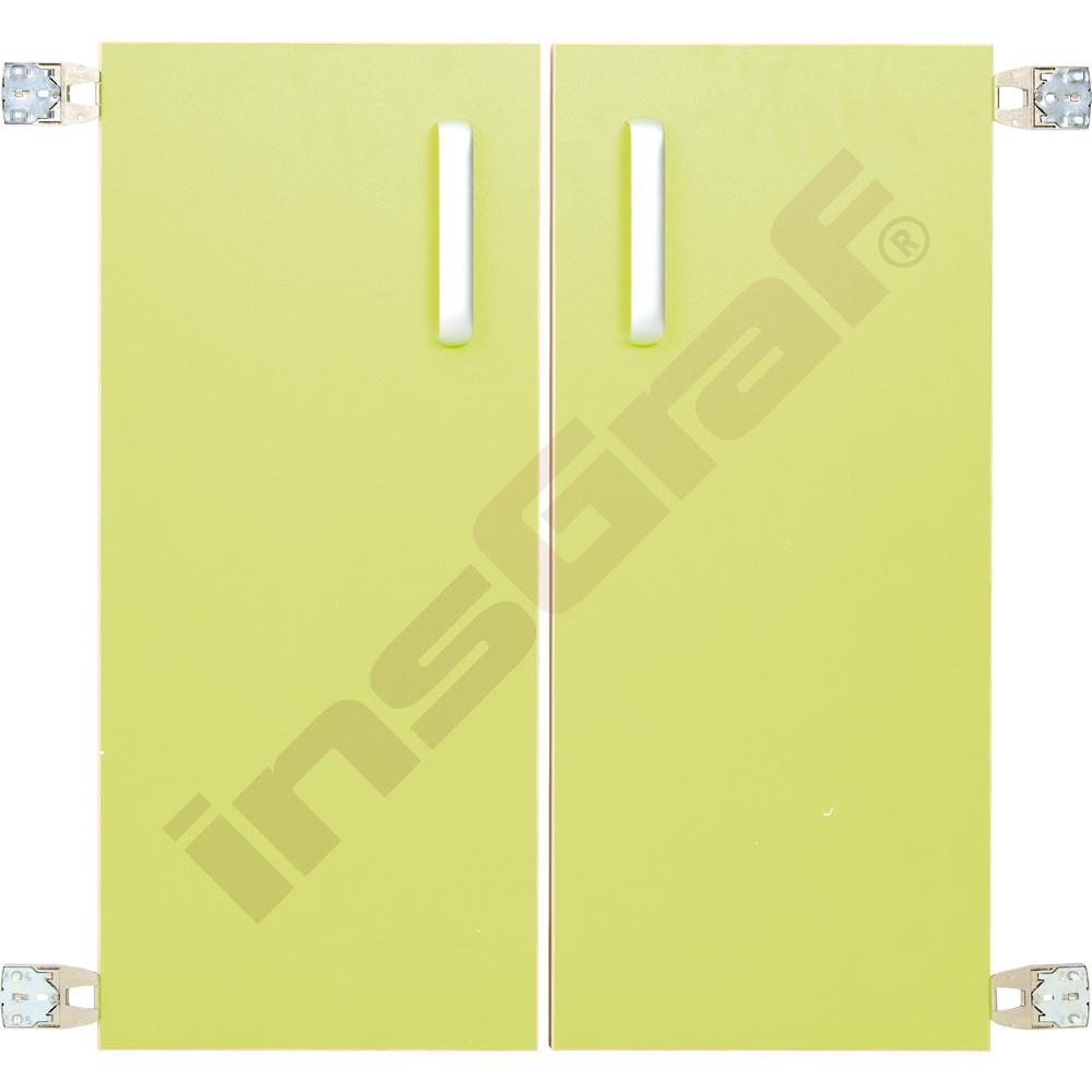 
Flexi Türen für Schrank M, 1 Paar, limone
