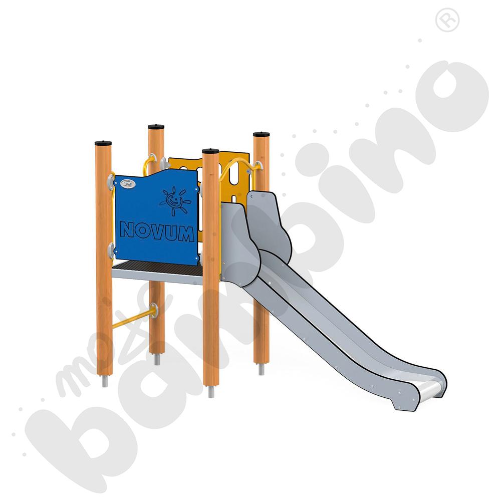 Orbis - platforma 1, drewniane słupy