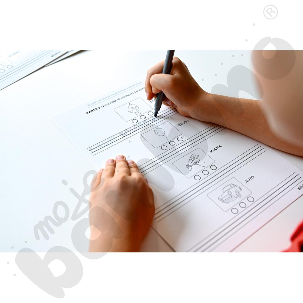 Gramatyka dla najmłodszych. JAKI, JAKA, JAKIE? Odmiana przymiotnika przez rodzaje.