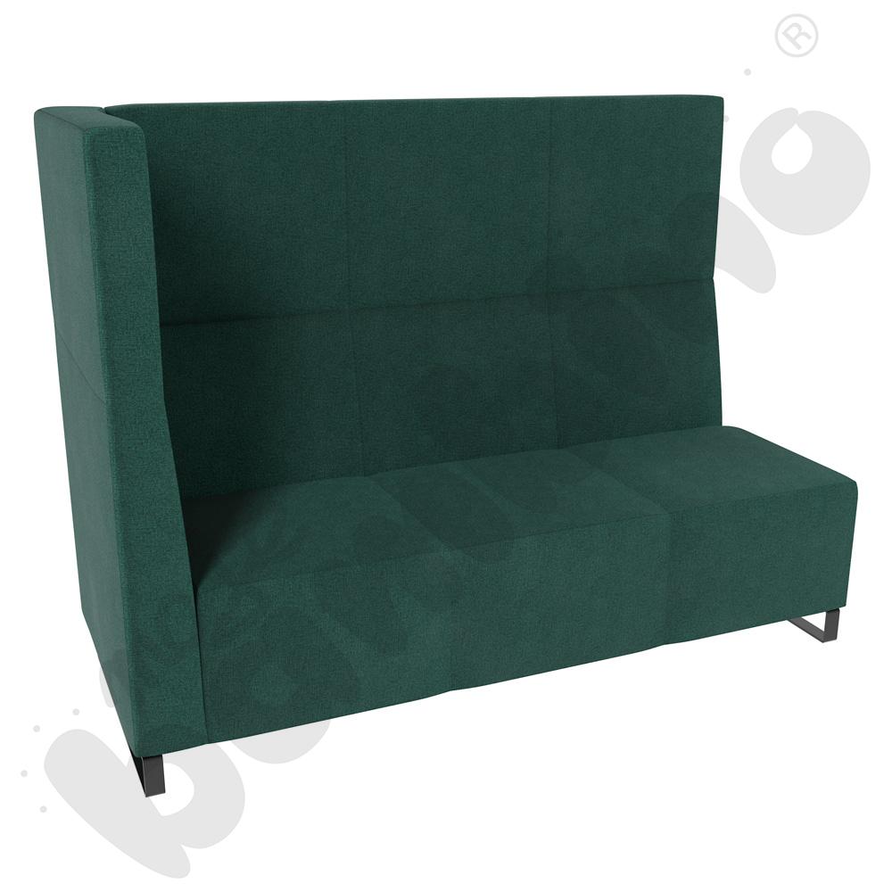 Sofa Universum 3-os. wys. 133 cm, bok średni lewy, tkanina KG10