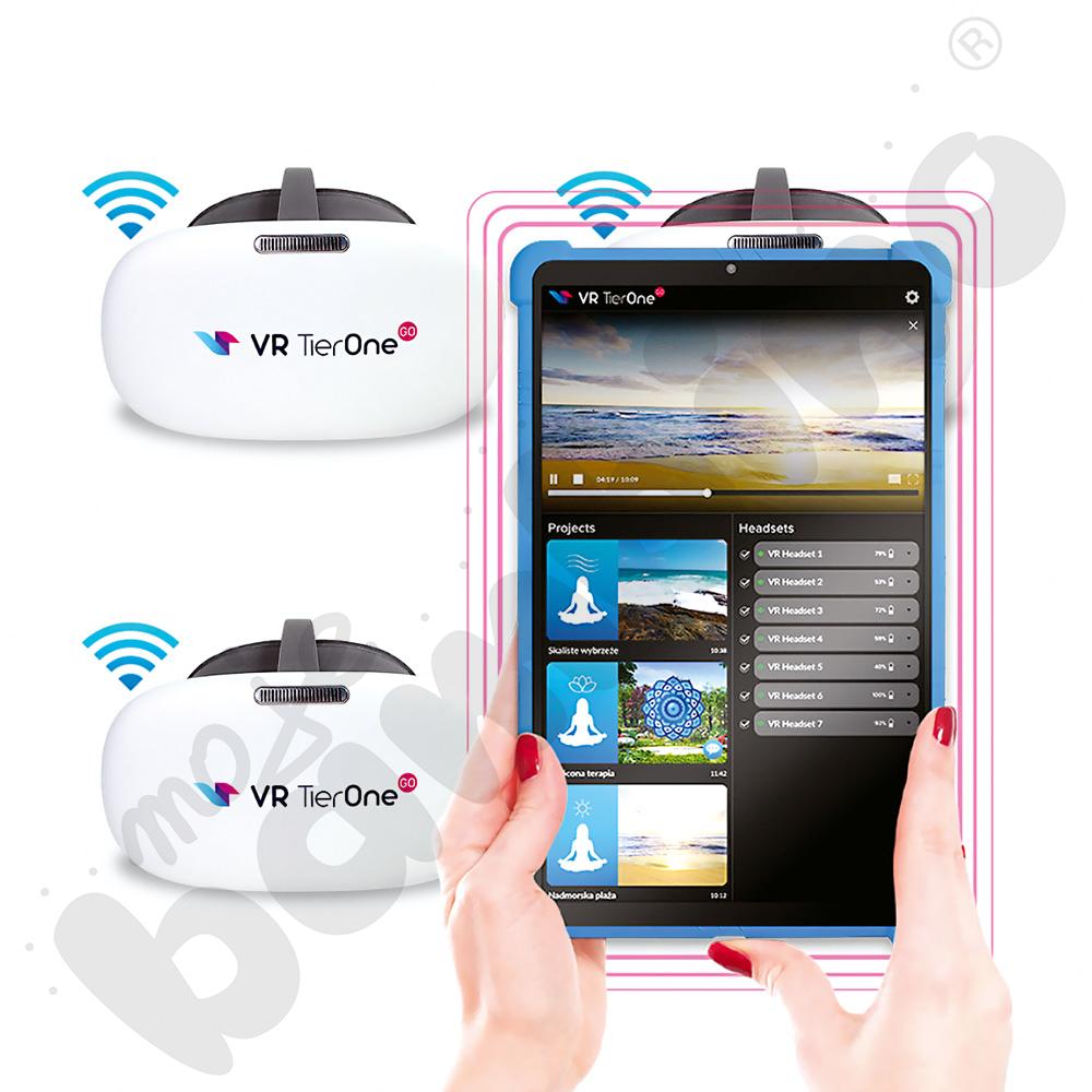 Tablet z oprogramowaniem sterującym do VR TierOne GO