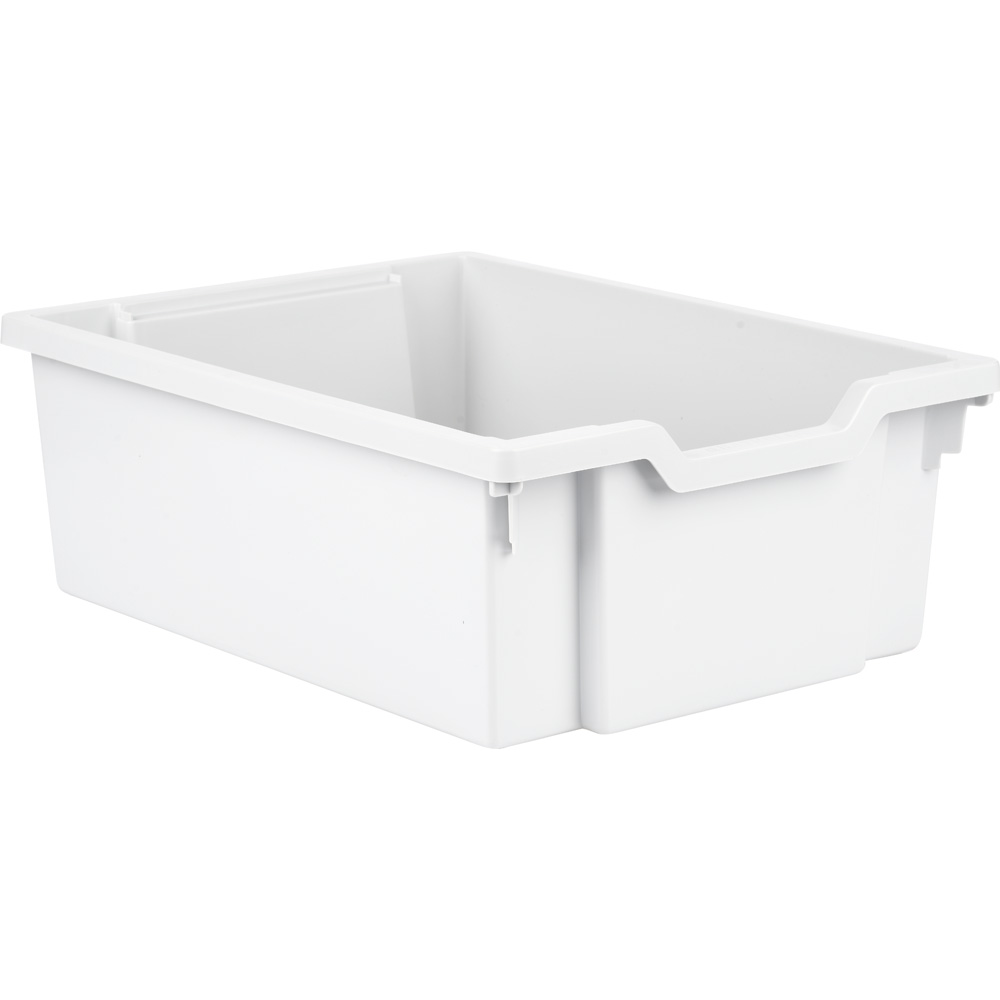 Úložný box 2 - hlboký, bledosivý
