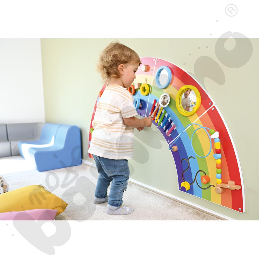 Tęczowy panel aktywności