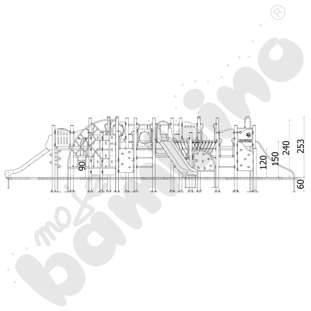 Orbis - zestaw 11311, metalowe słupy