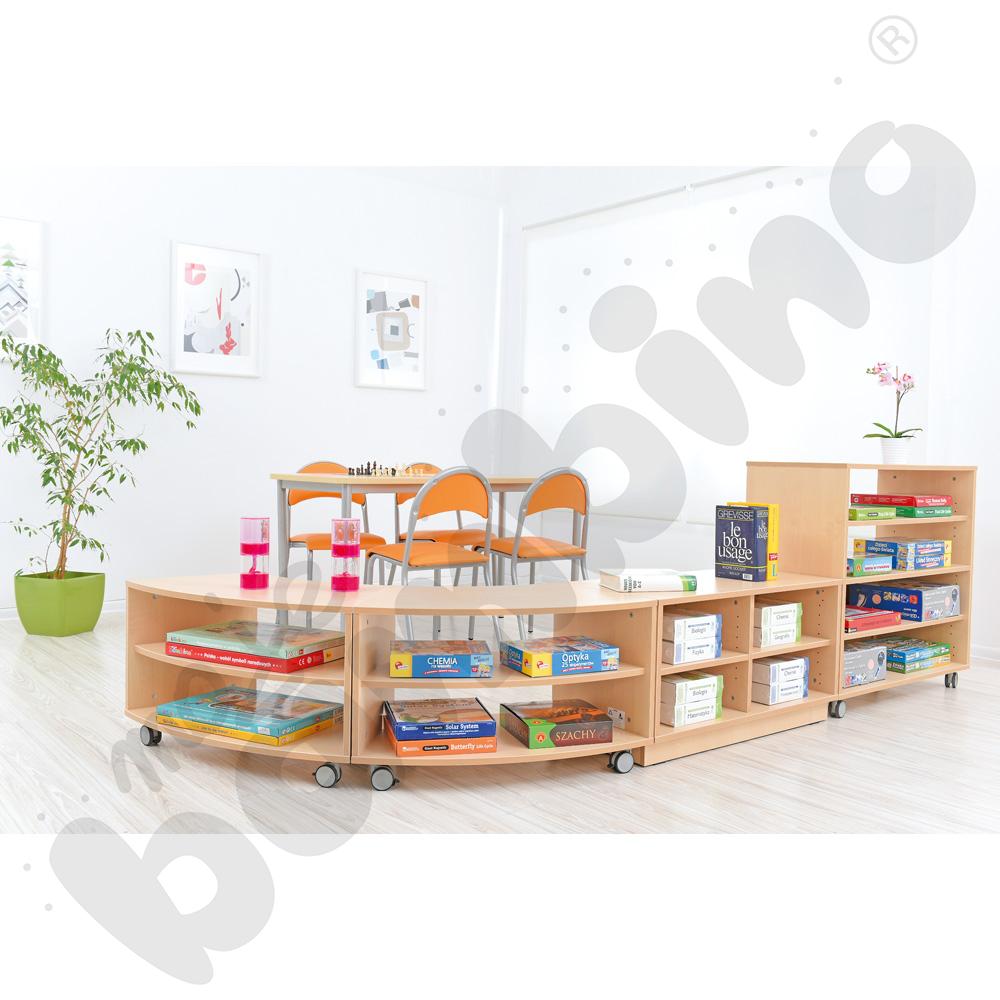 Szafka Flexi M 1/8 kołana kółkach