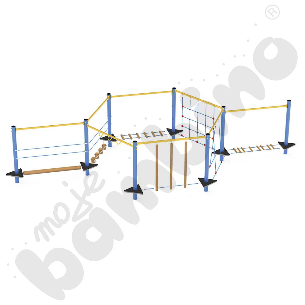 Zestaw Mini park linowy 3 Metal