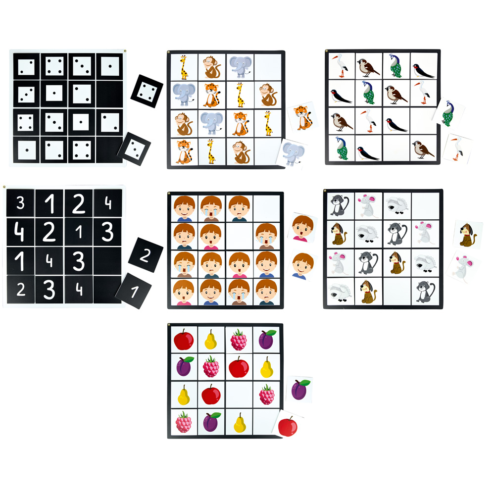 Zostava Sudoku 4 x 4