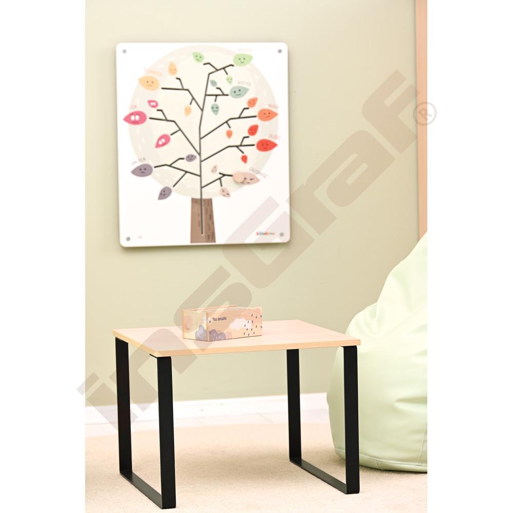 Stolek Universum výška 45 cm - světlý javor