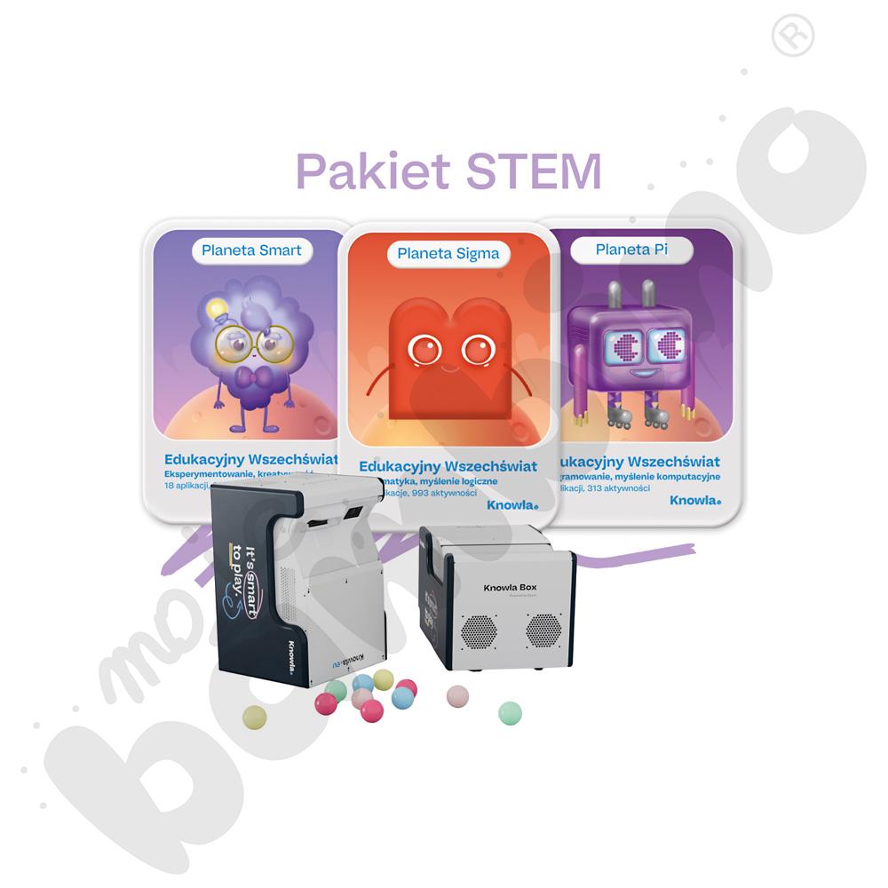 Knowla Box + Pakiet STEM (urządzenie + 3 planety)