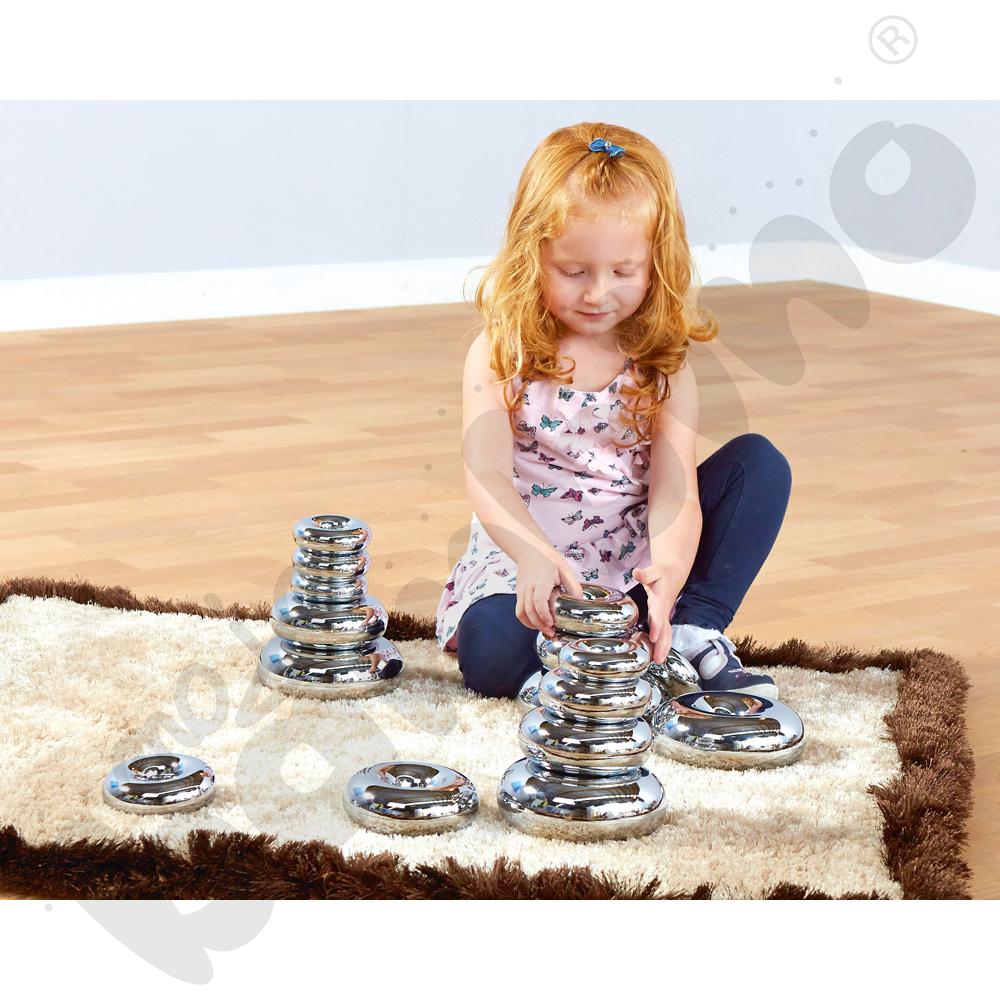 Donaty do ćw. manualnych - srebrne