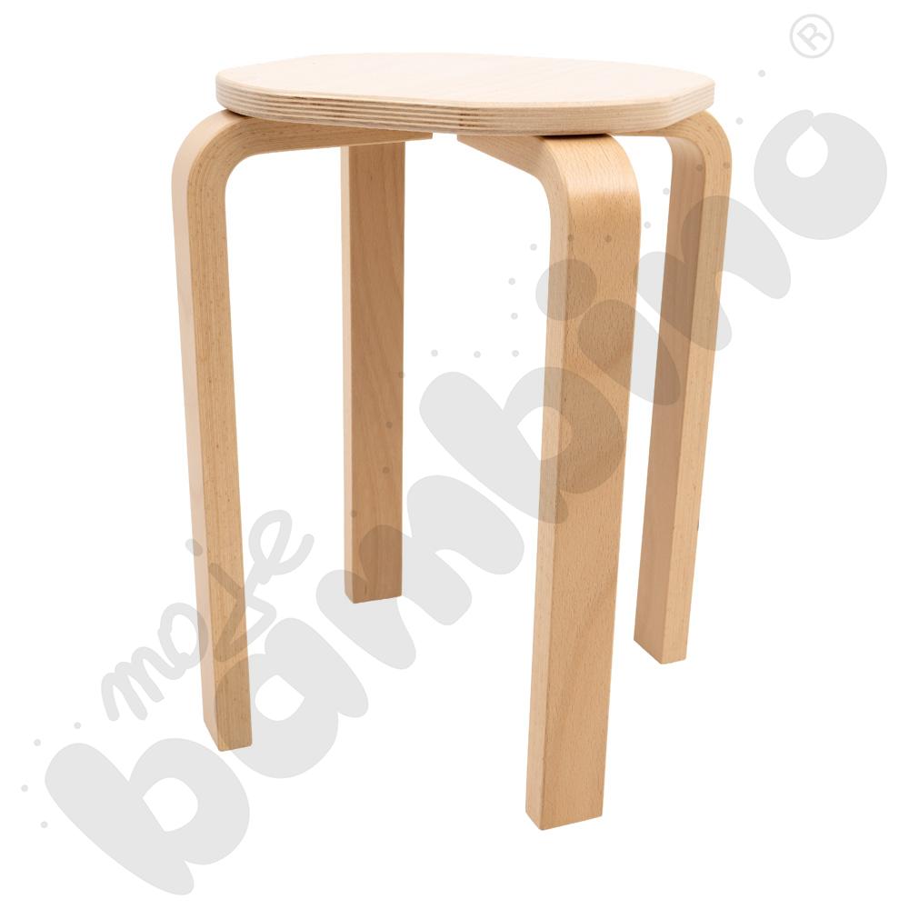   Taboret drewniany Lolo – wys. 46 cm  