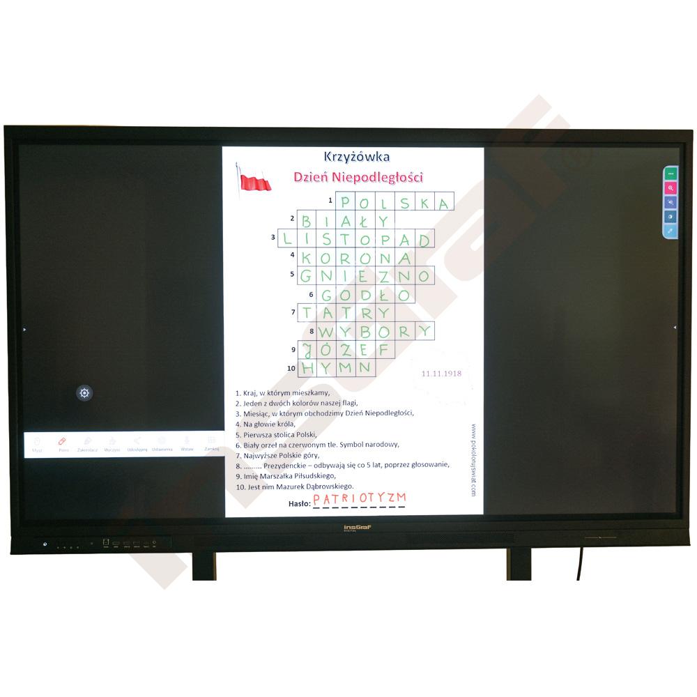 Interaktivní monitor insGraf DIGITAL EduSpace 65