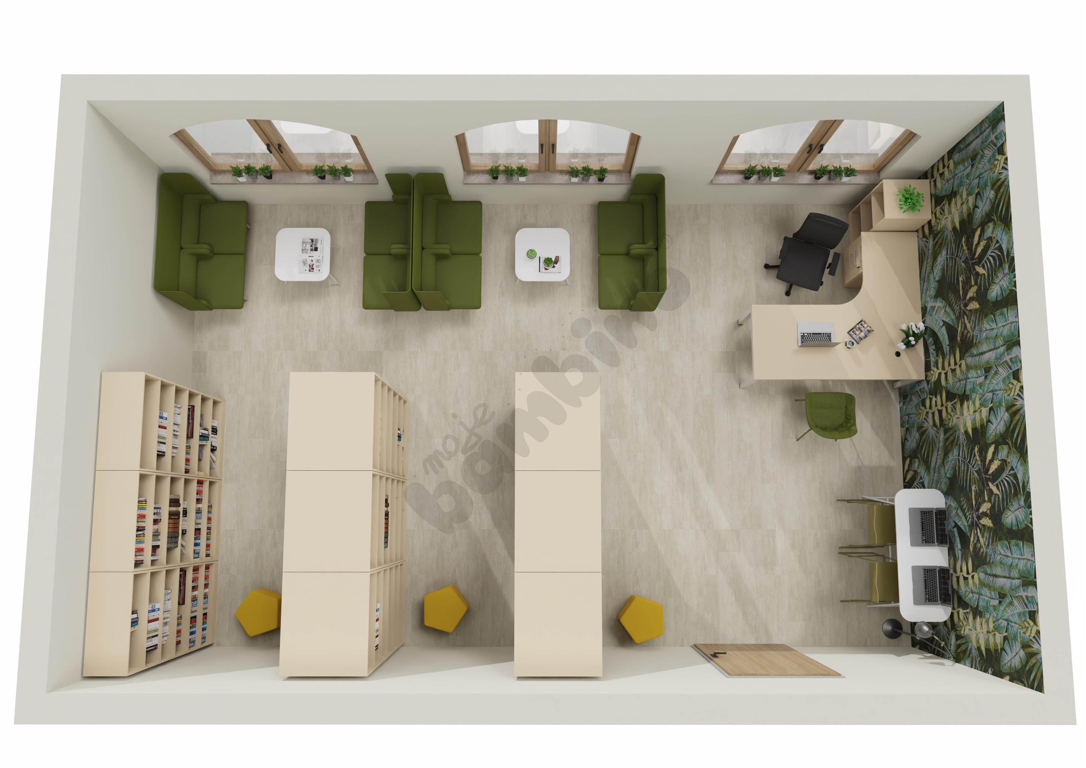 Biblioteka szkolna z modułem Agora