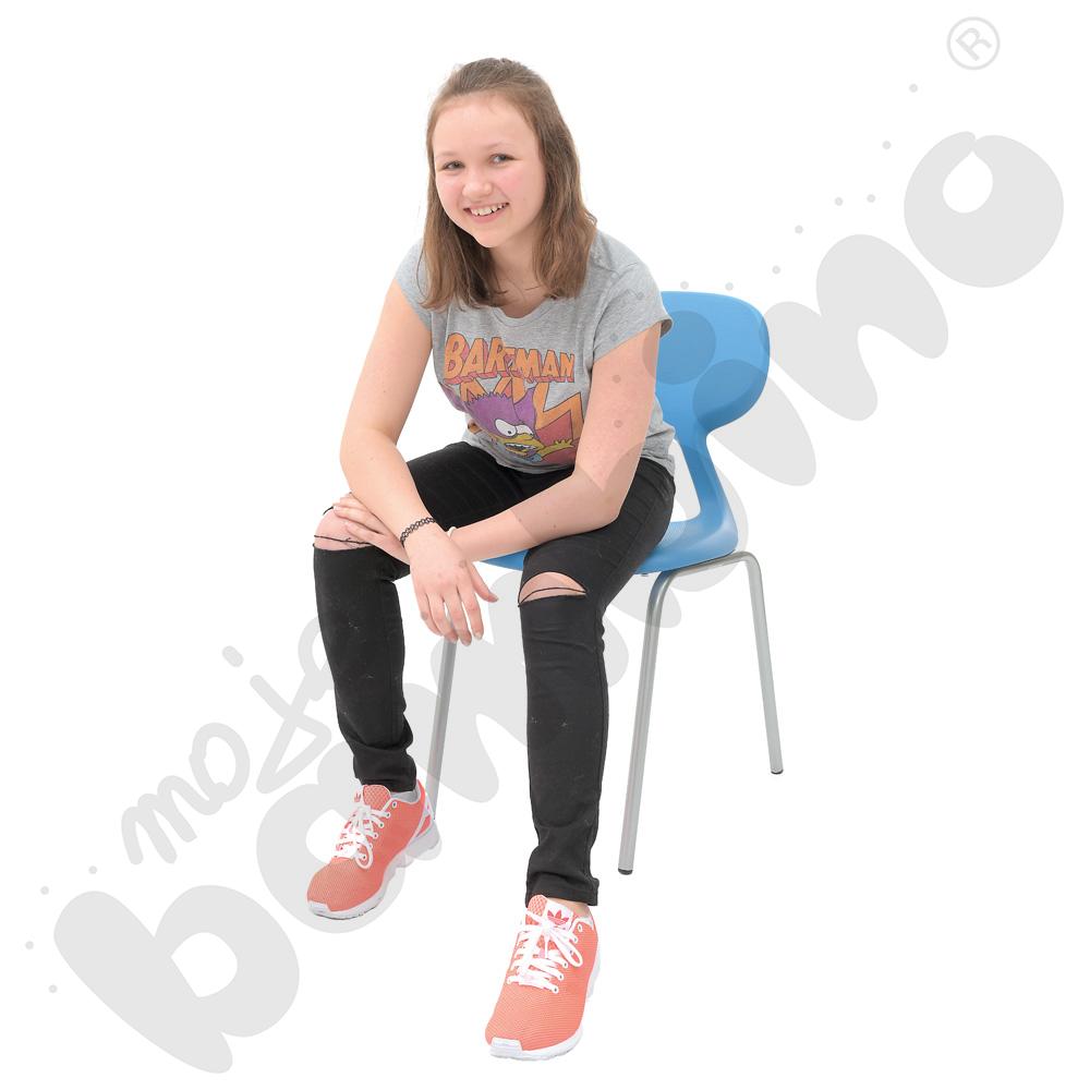 Krzesło Colores rozm. 6 niebieskie