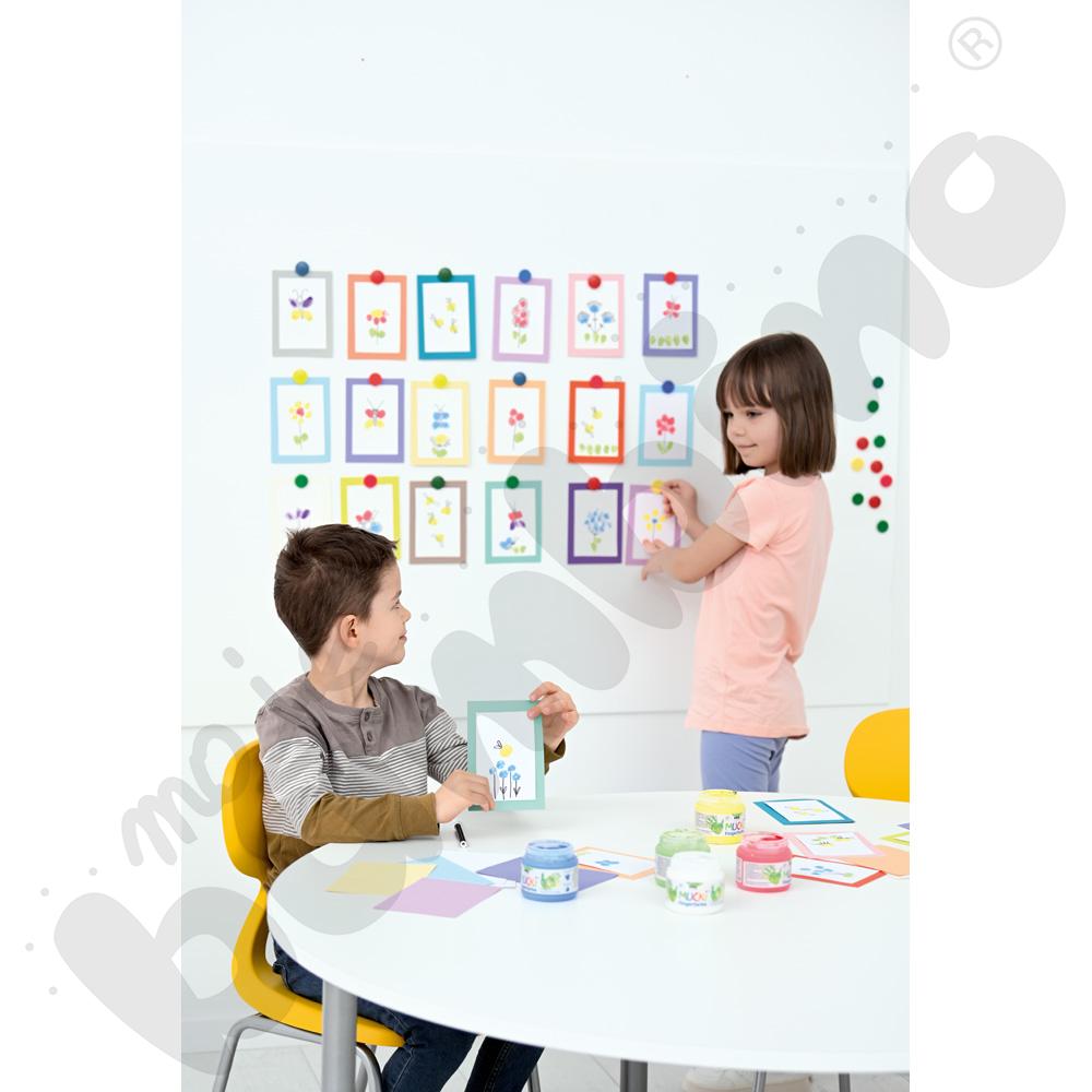 Farby do malowania palcami - 6 szt.