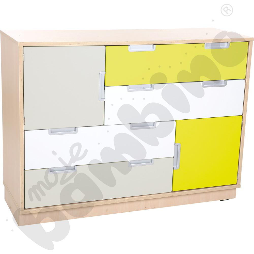 Quadro - zestaw 61, 90 st., skrzynia klon jasny