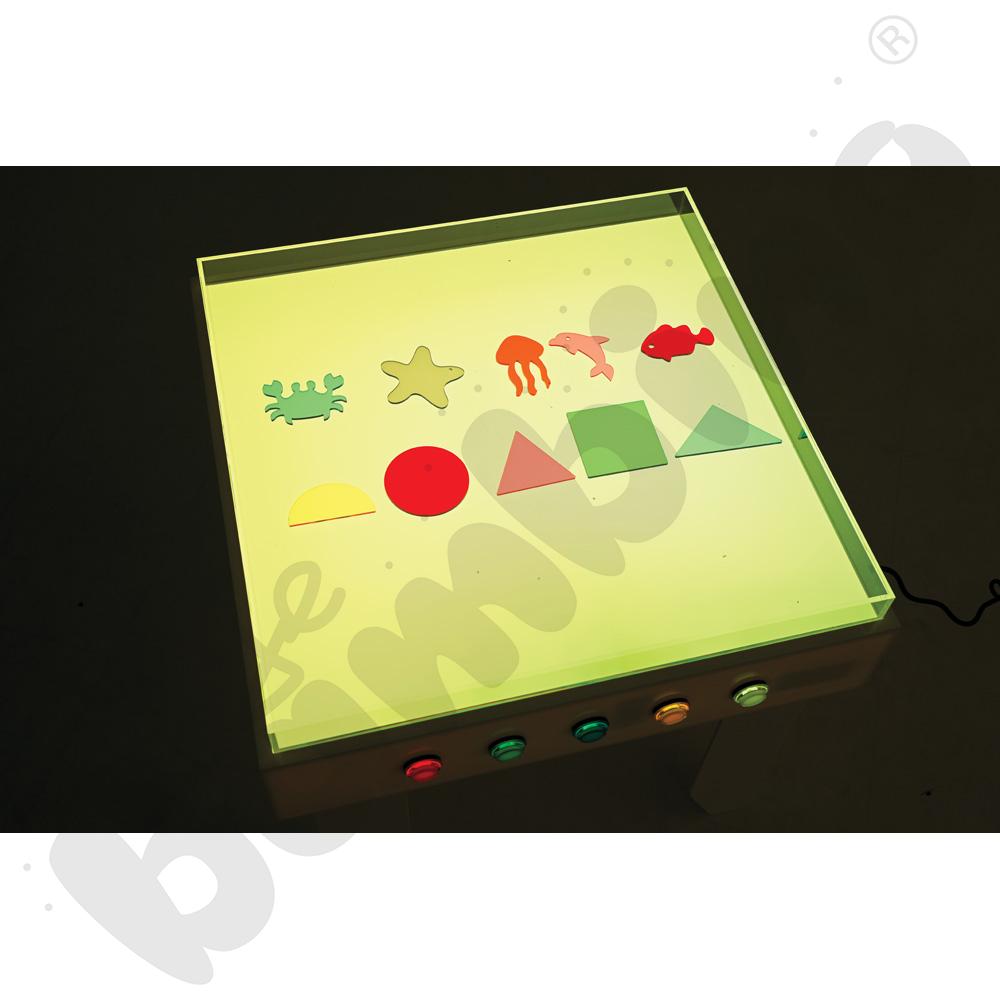 Multifunkcyjny stolik podświetlany