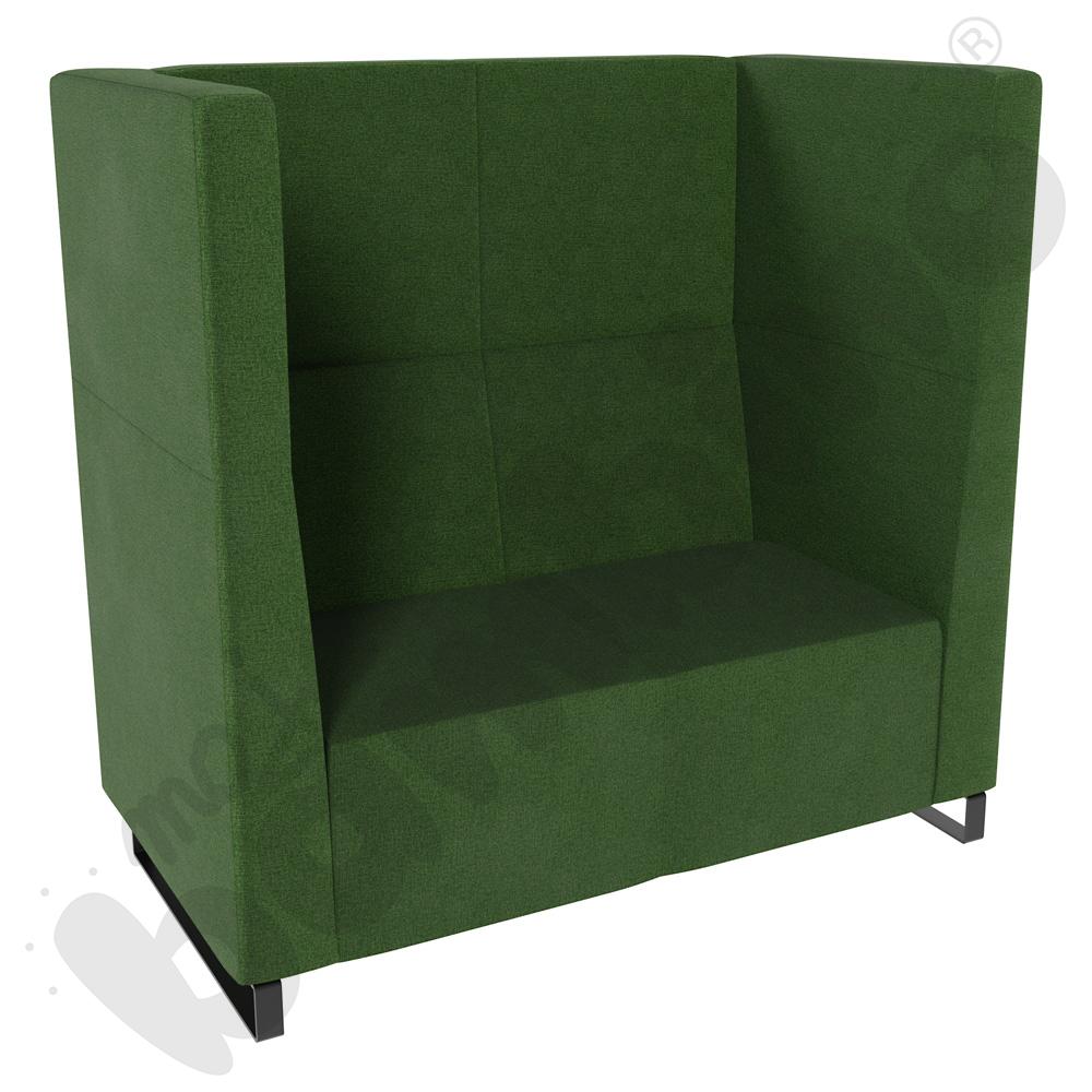 Sofa Universum 2-os. wys. 133 cm, 2 boki średnie, tkanina KG11