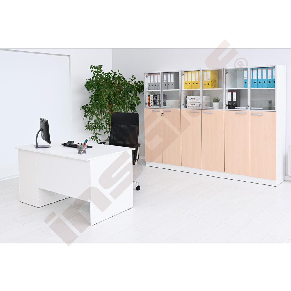 Grande Aufsatzschrank M, B 82, T 38 - weiß