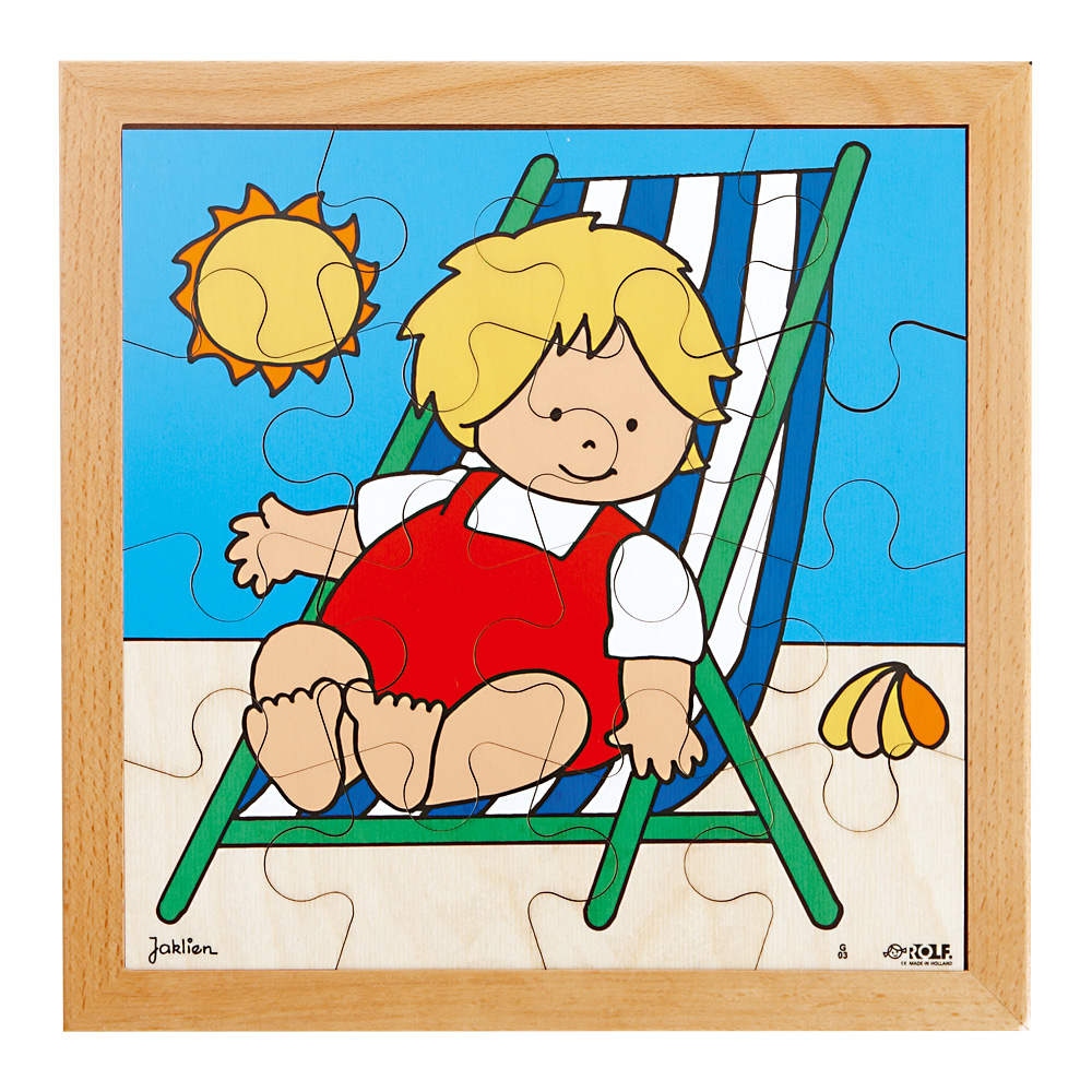Puzzle ročné obdobie - leto