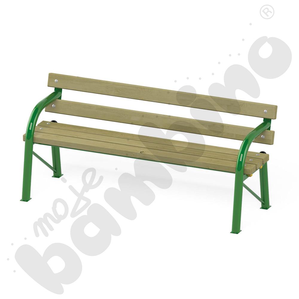 Ławka z rur przenośna