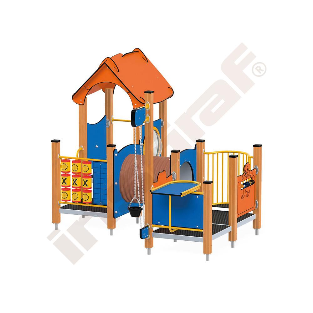 Quadro Baby - sestava 12530, dřevěné sloupy