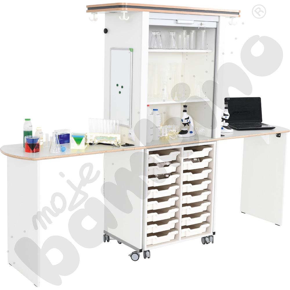 Laboratorium Grande XXL z białymi organizerami