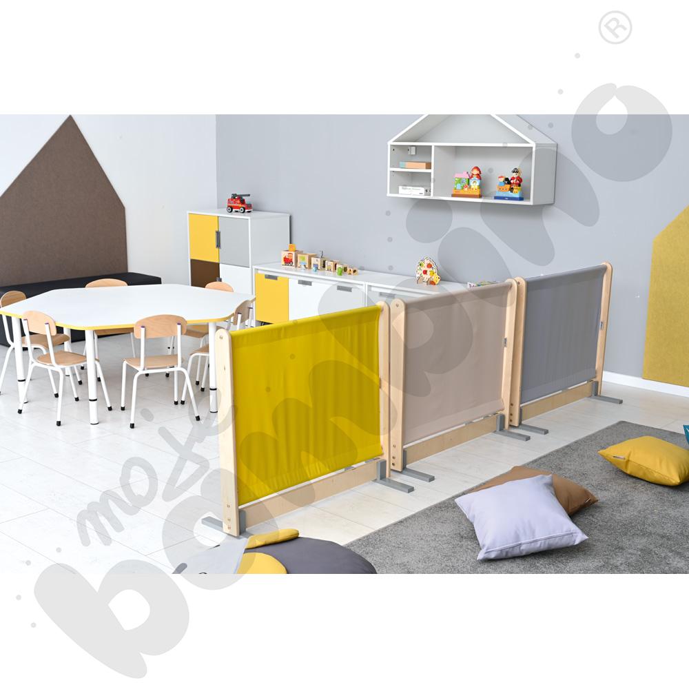 Parawan szary - dwa odcienie