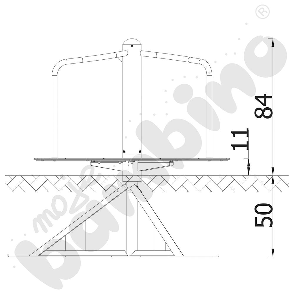Karuzela tarczowa Spiro śr. 120