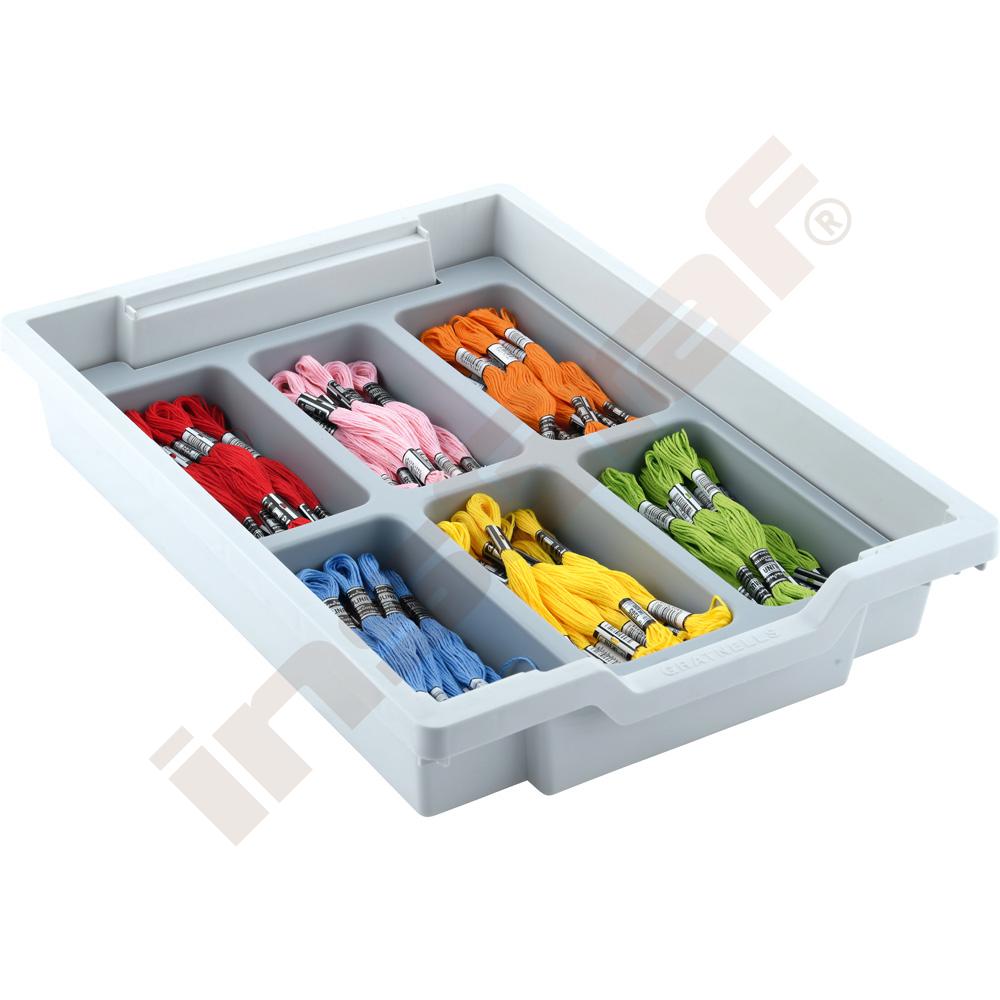 Organizér do úložného boxu so 6 priehradkami