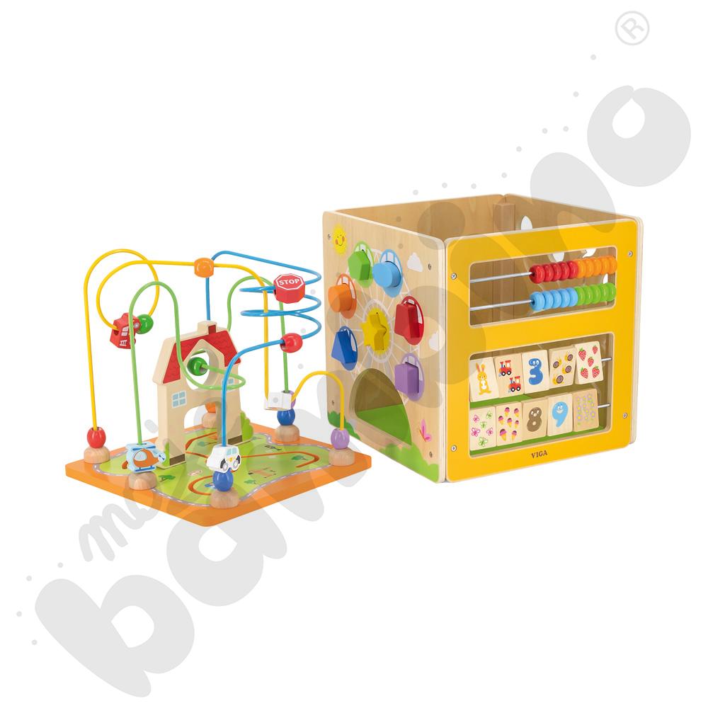 Sześcian edukacyjny z kulodromem