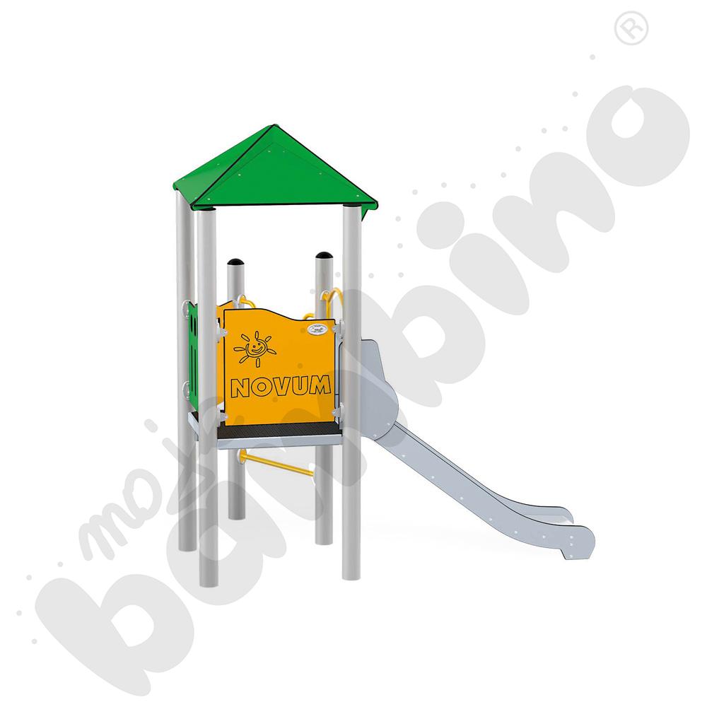 Orbis - wieża 2, metalowe słupy