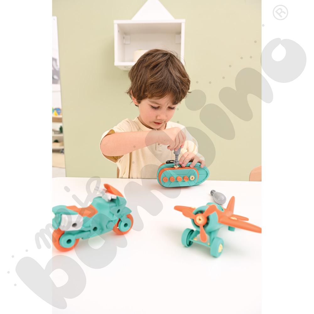 Pojazdy STEM 3+, zestaw