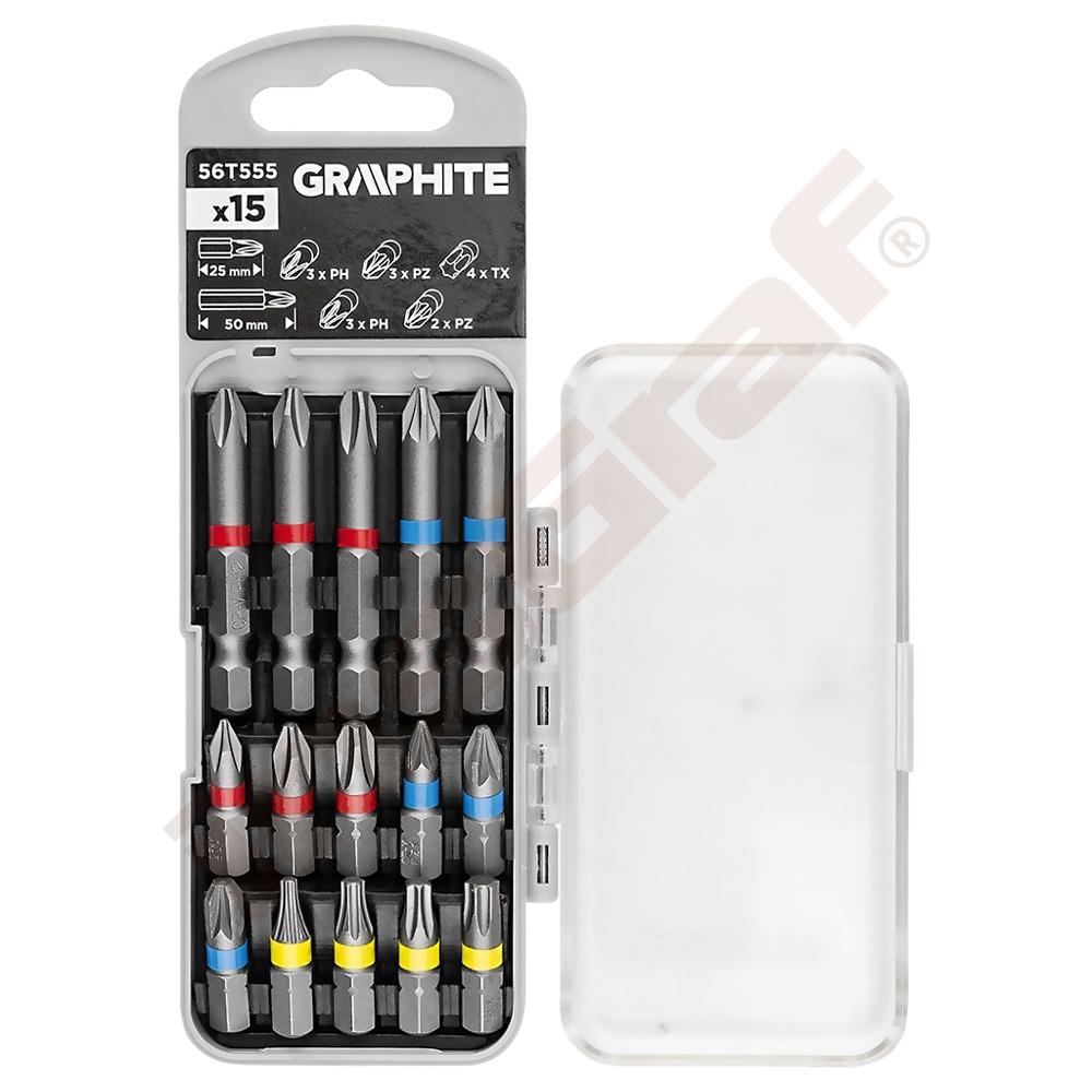 
Bits für Akku-Bohrschrauber, Set
