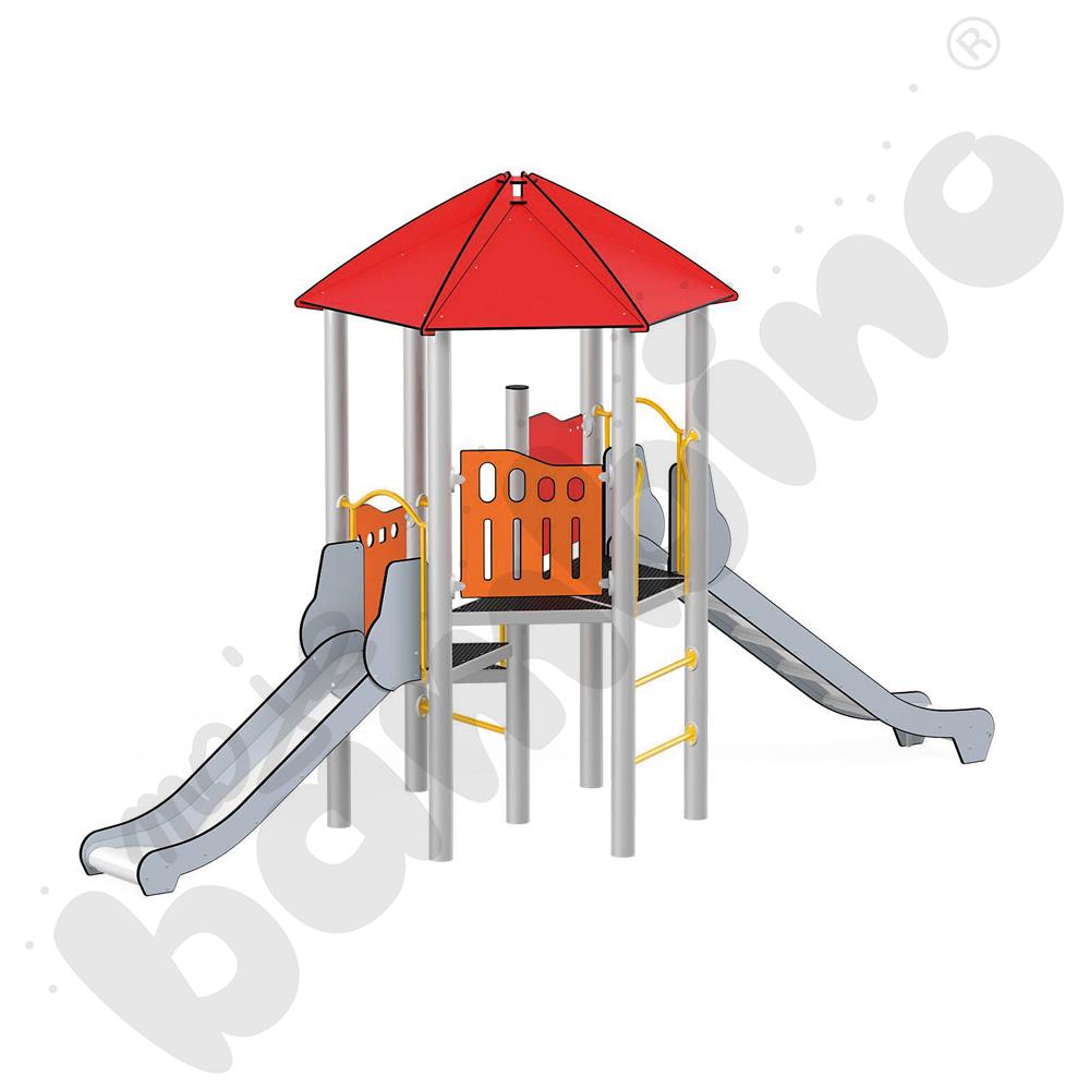 Orbis - baszta 4, metalowe słupy