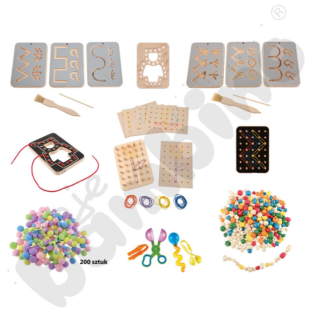 Zestaw wspierający sprawność manualną