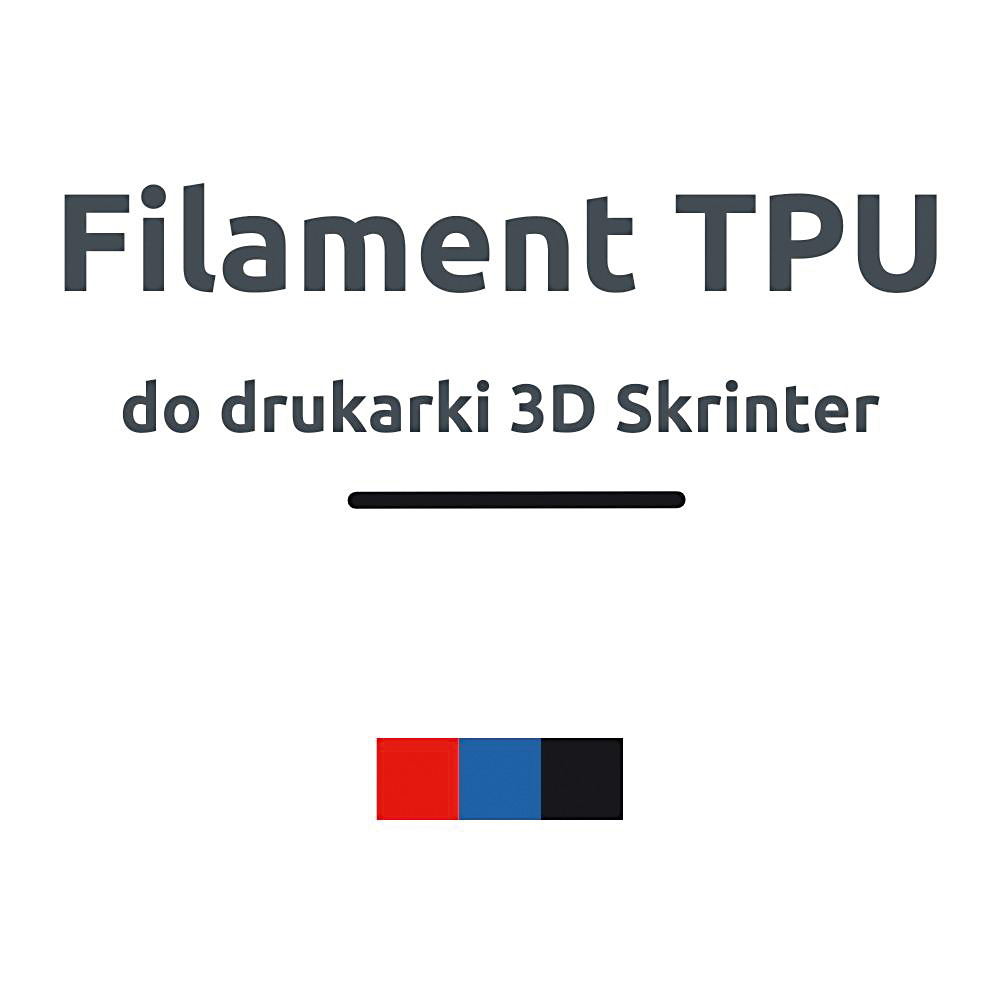 Filament TPU do 3D tlačiarne Skrinter - čierny