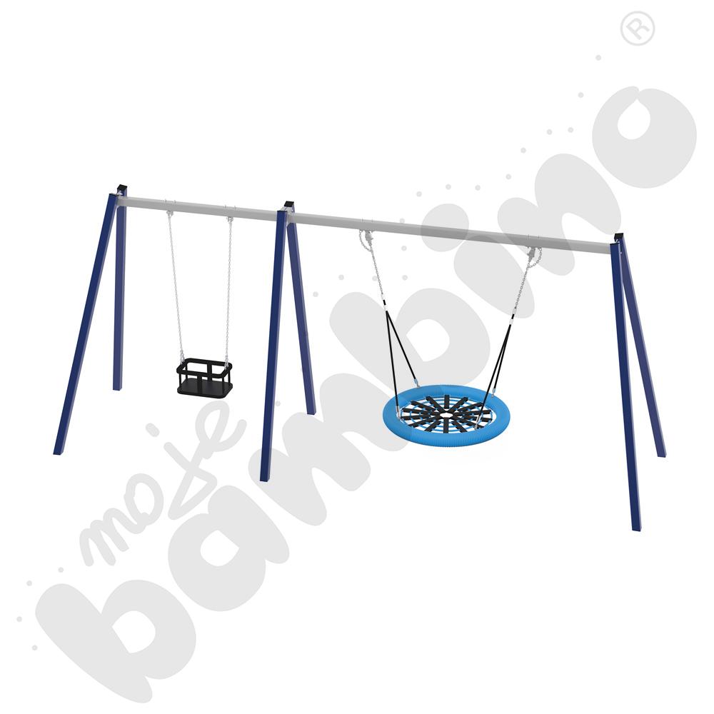 Quadro - stelaż do huśtawki potrójnej