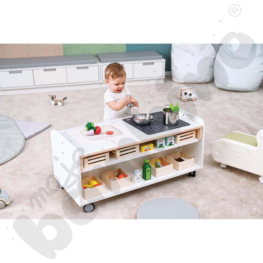 Quadro - zestaw 253 - biała szafka