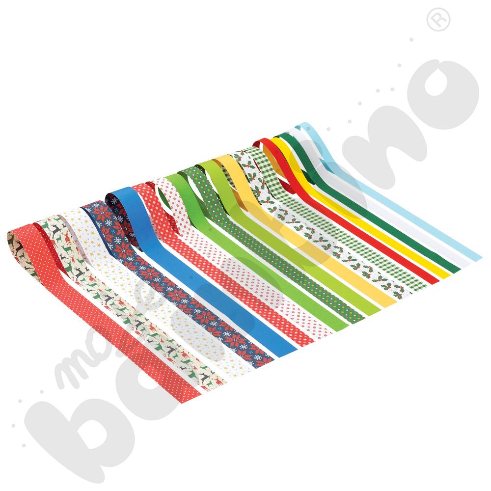 Papierowe paski kreatywne, 1-2 x 35 cm