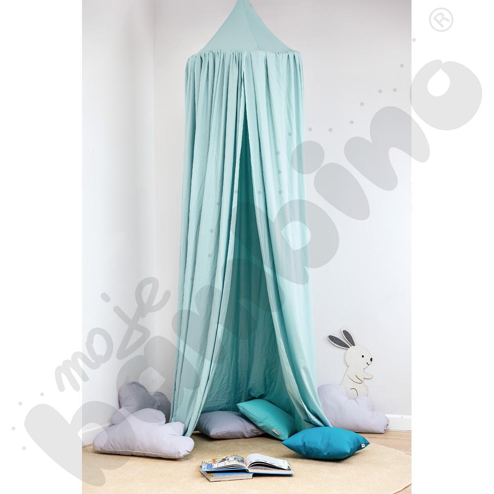 Baldachim smyka - turkusowy pastel